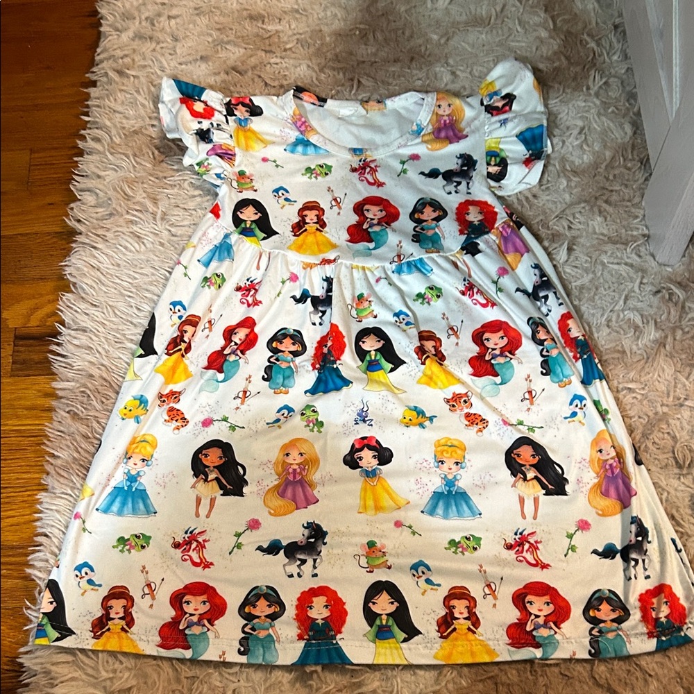 Disney Princess Print Dress